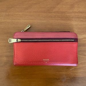 Leather Fossil wallet